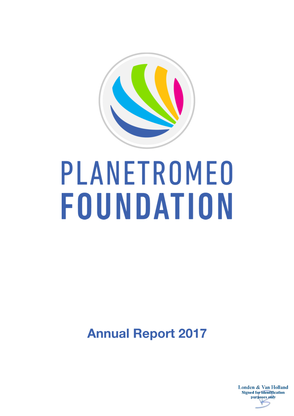 Annual Report Planetromeo Foundation 2017 Def. 15-06-2018