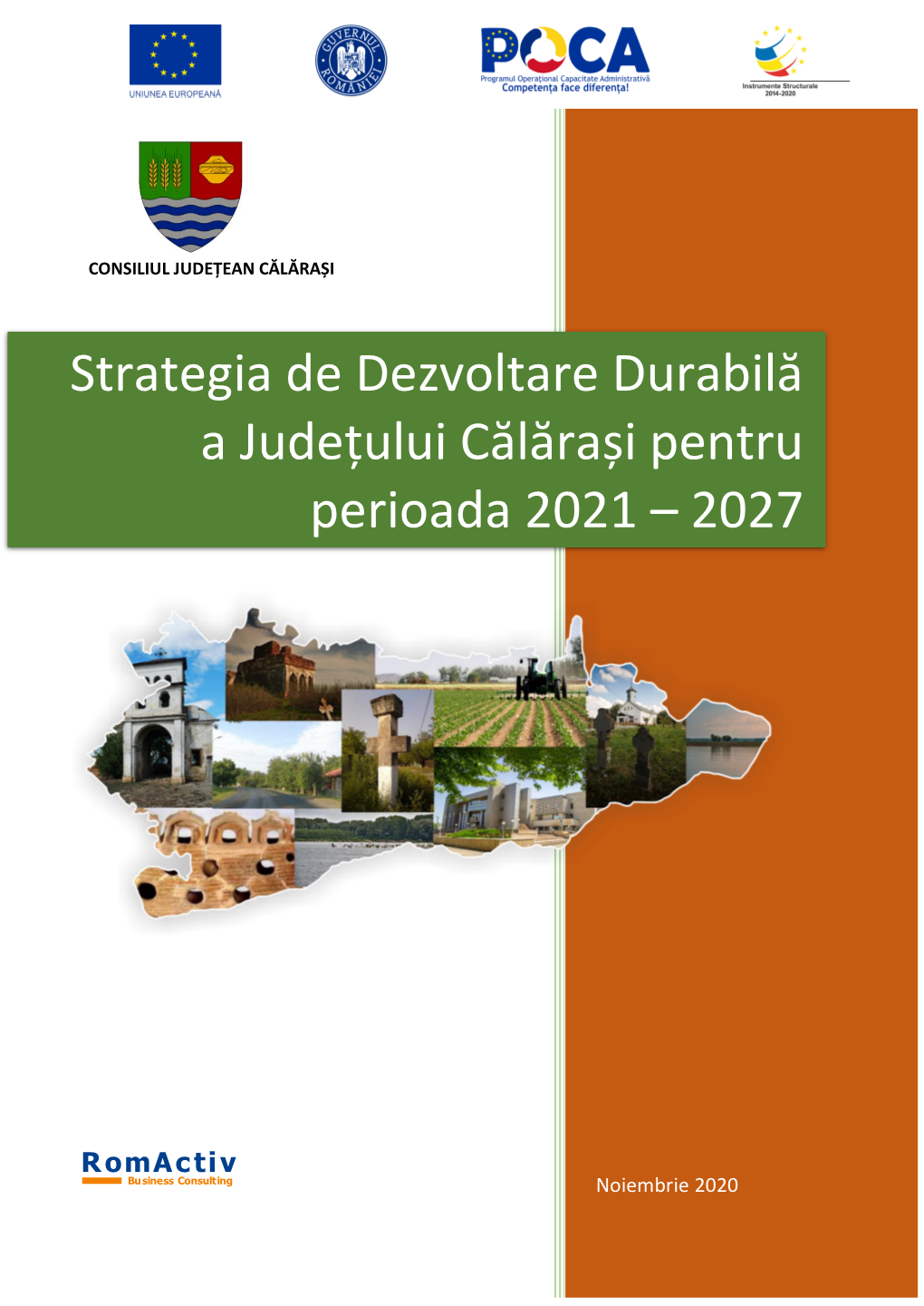 Strategia De Dezvoltare Durabilă a Județului Călărași Pentru Perioada 2021 – 2027