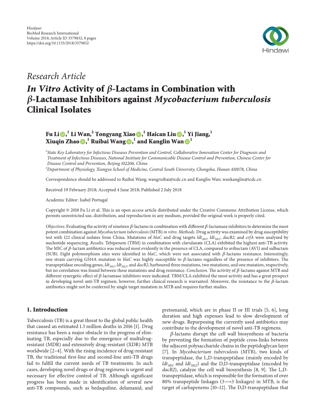 Lactams in Combination with -Lactamase Inhibitors Against