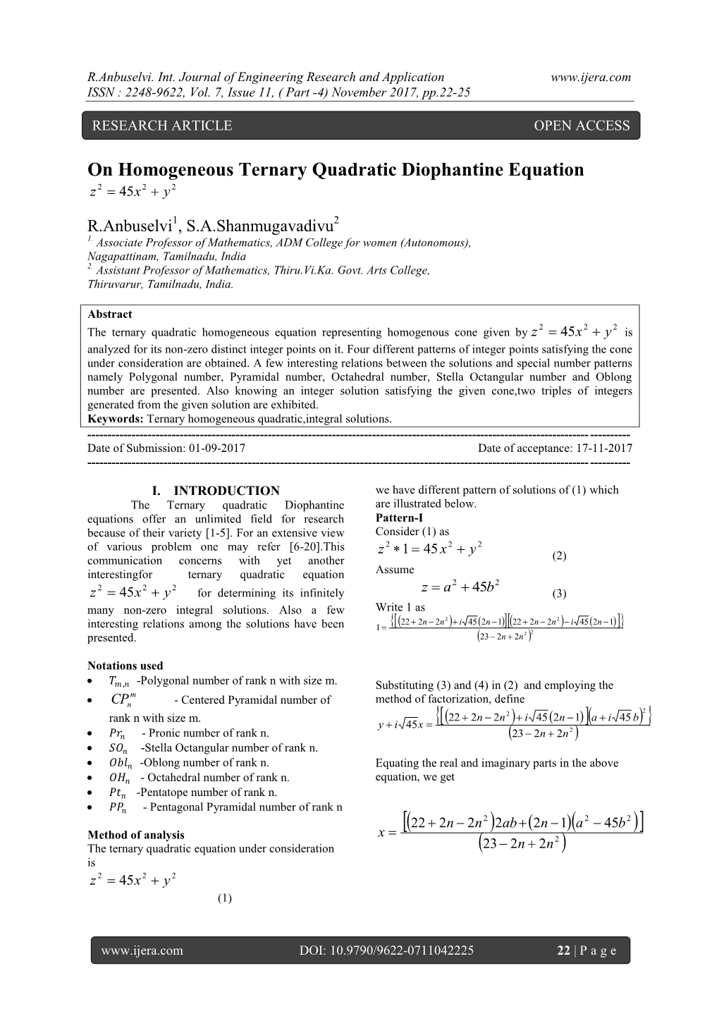 On Homogeneous Ternary Quadratic Diophantine Equation ( )(