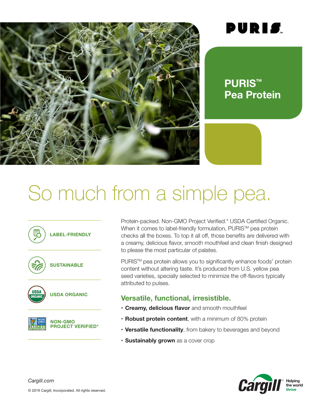 PURIS™ Pea Protein