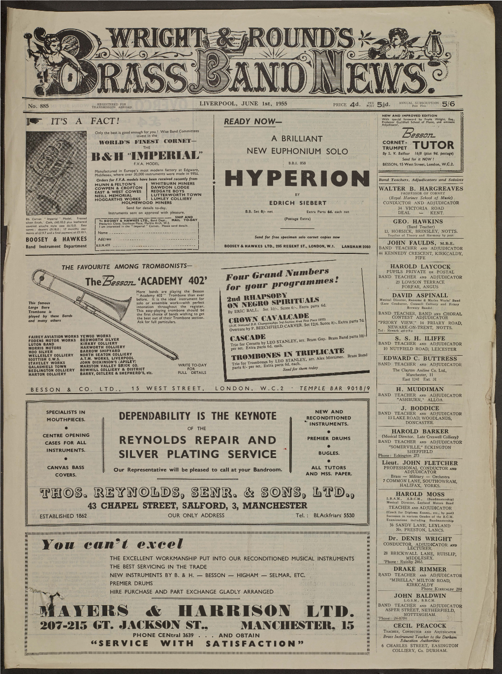 Hyperion Nn Felto N's Mu & Pen Crofton Dawdon Lodge Walter B