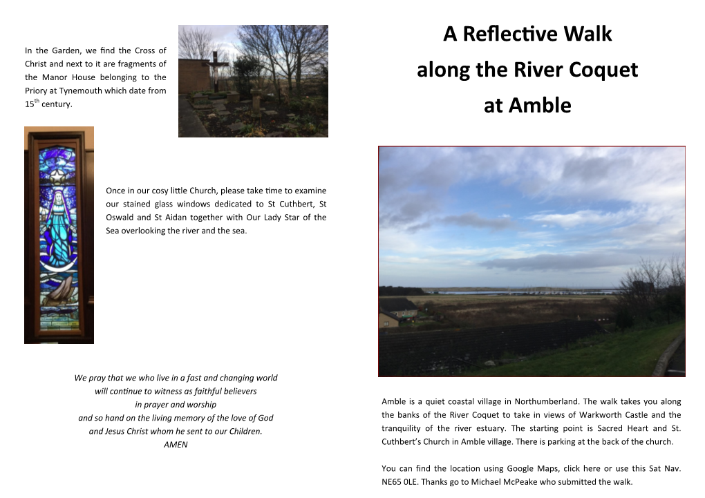 A Reflective Walk Along the River Coquet at Amble