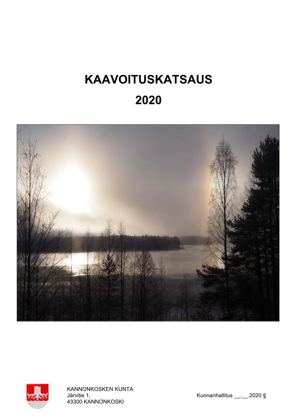 Kaavoituskatsaus 2020