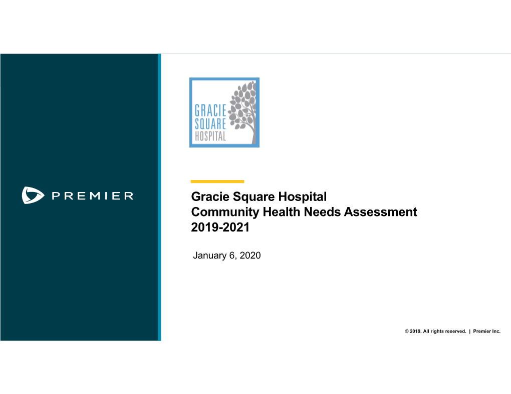 Community Health Needs Assessment 2019-2021