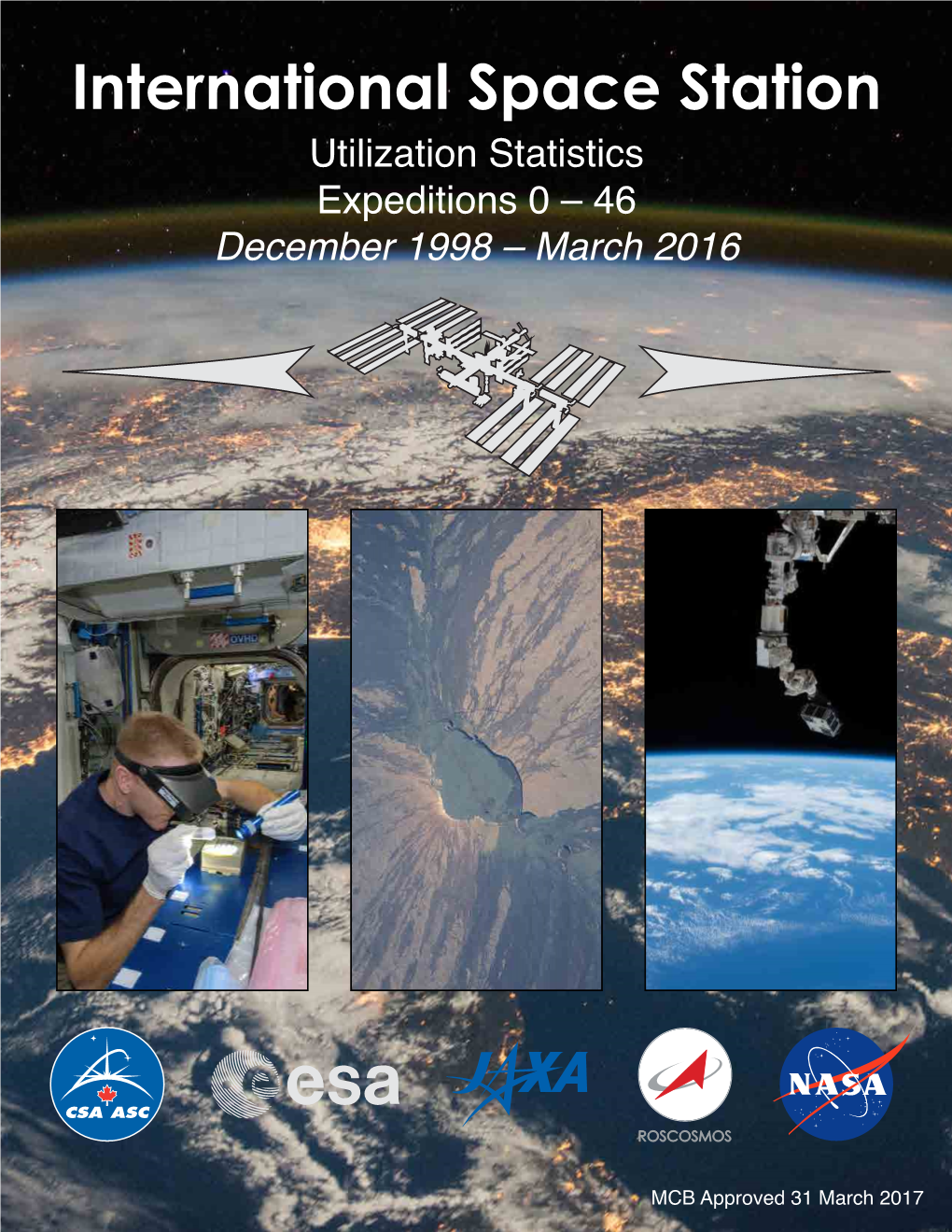 Current International Space Station Utilization Statistics