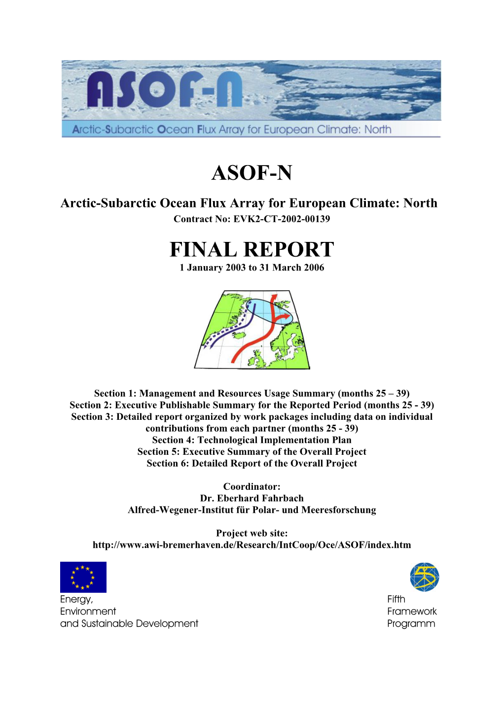 ASOF-N Final Report