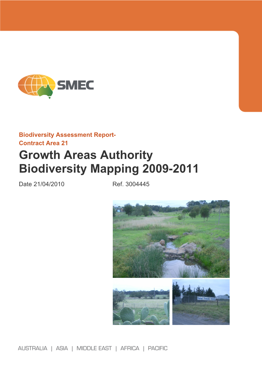 Growth Areas Authority Biodiversity Mapping 2009-2011