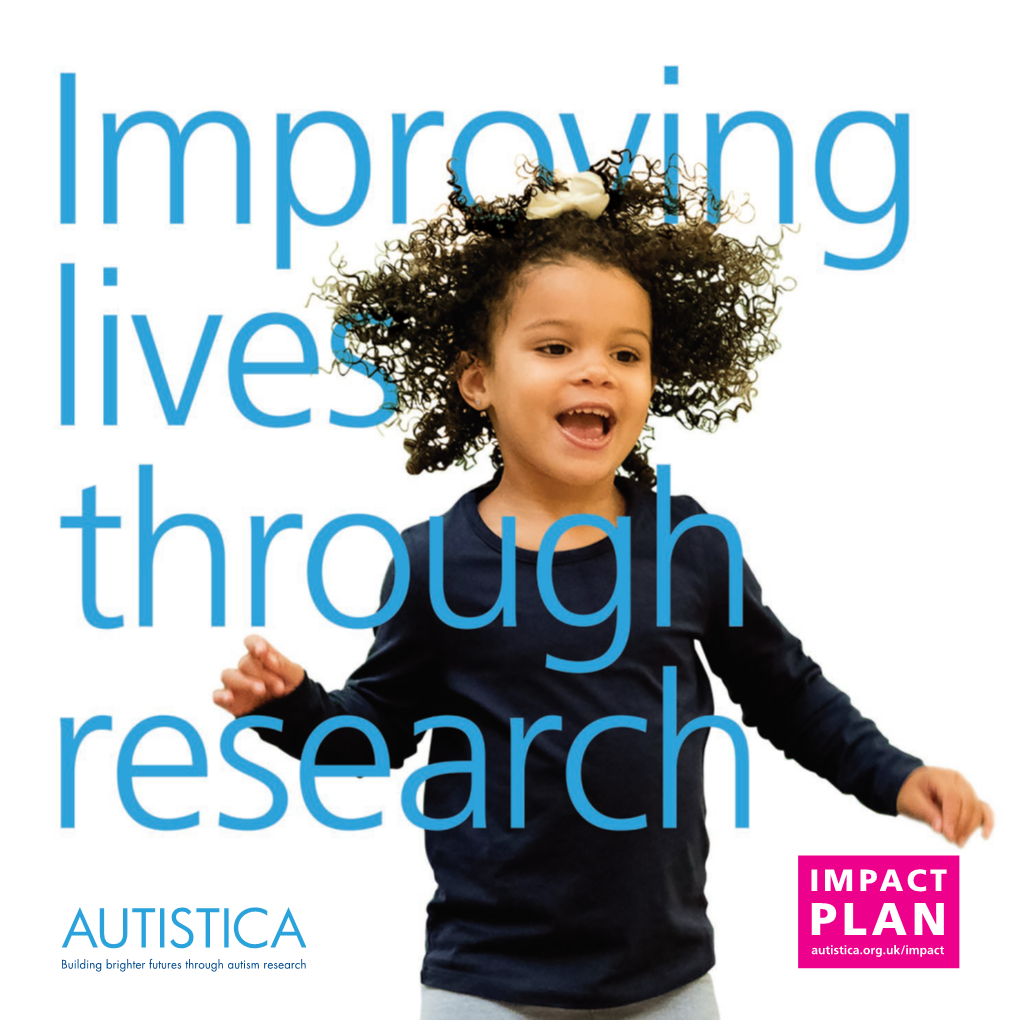 Autistica Impact Report 2019