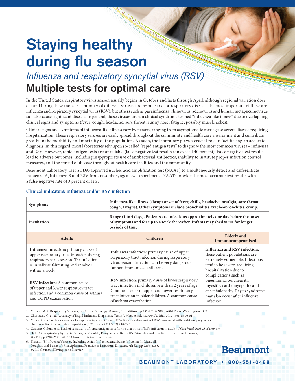 Flu Season Information