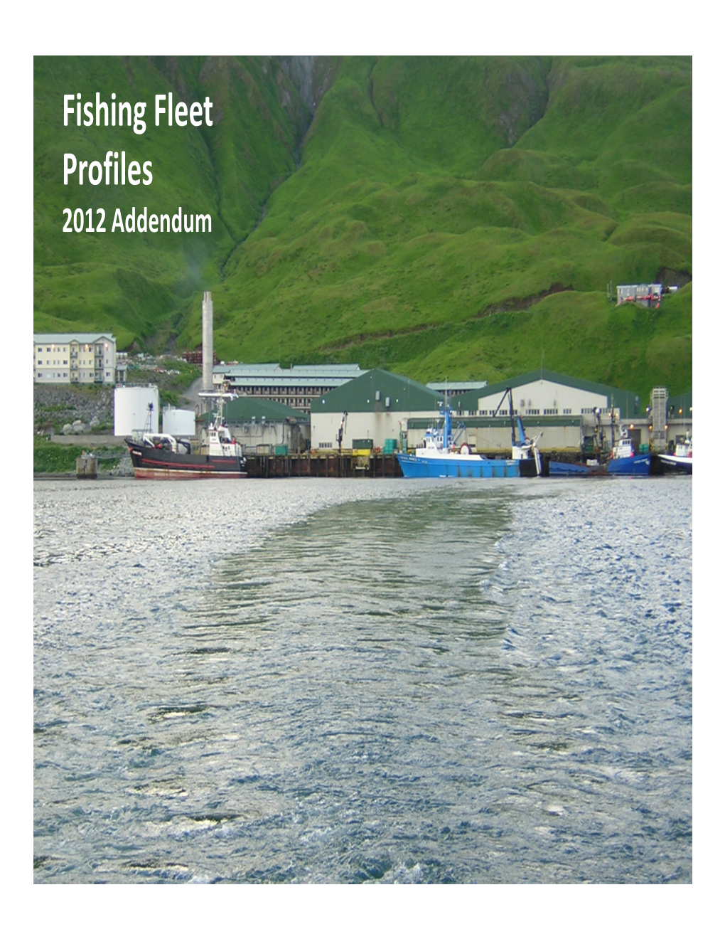 Fishing Fleet Profiles 2012 Addendum Fishing Fleet Profiles 2012 Addendum