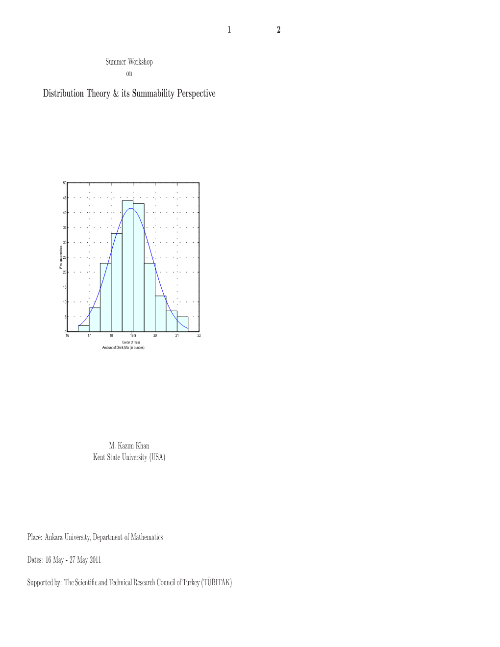 Distribution Theory & Its Summability Perspective