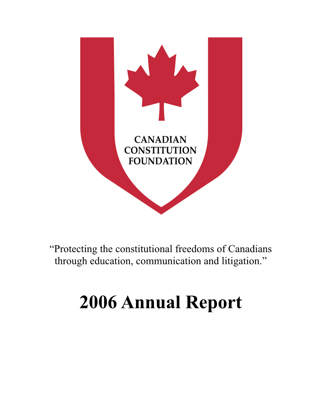 2006 Annual Report