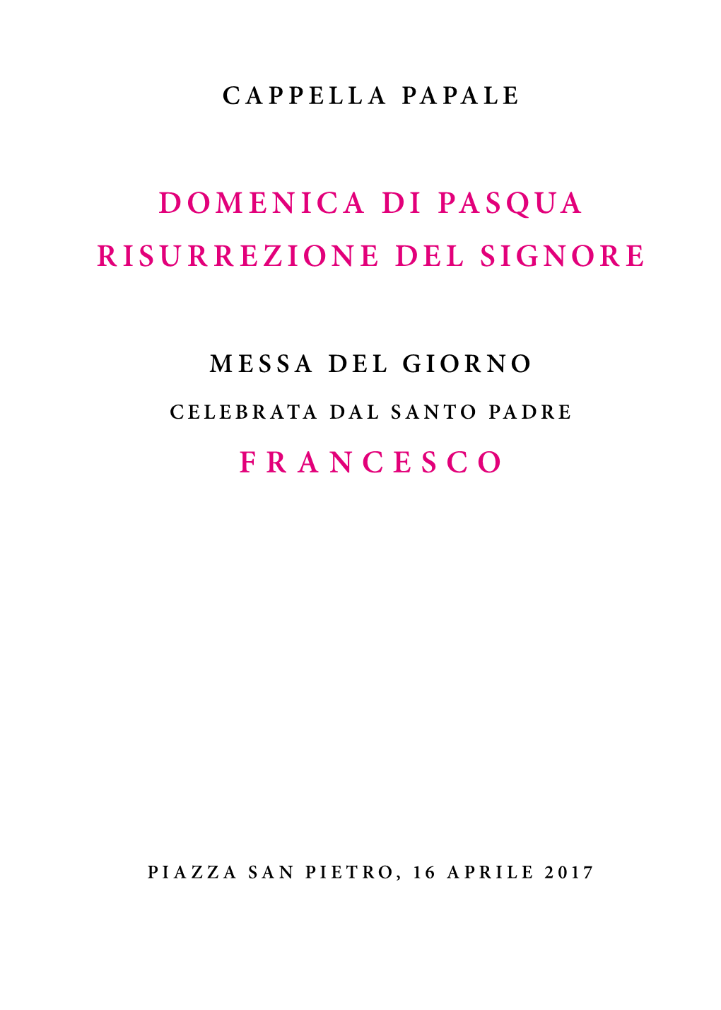 Domenica Di Pasqua Risurrezione Del Signore