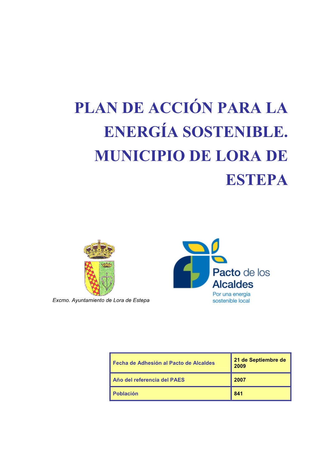 Plan De Acción Para La Energía Sostenible