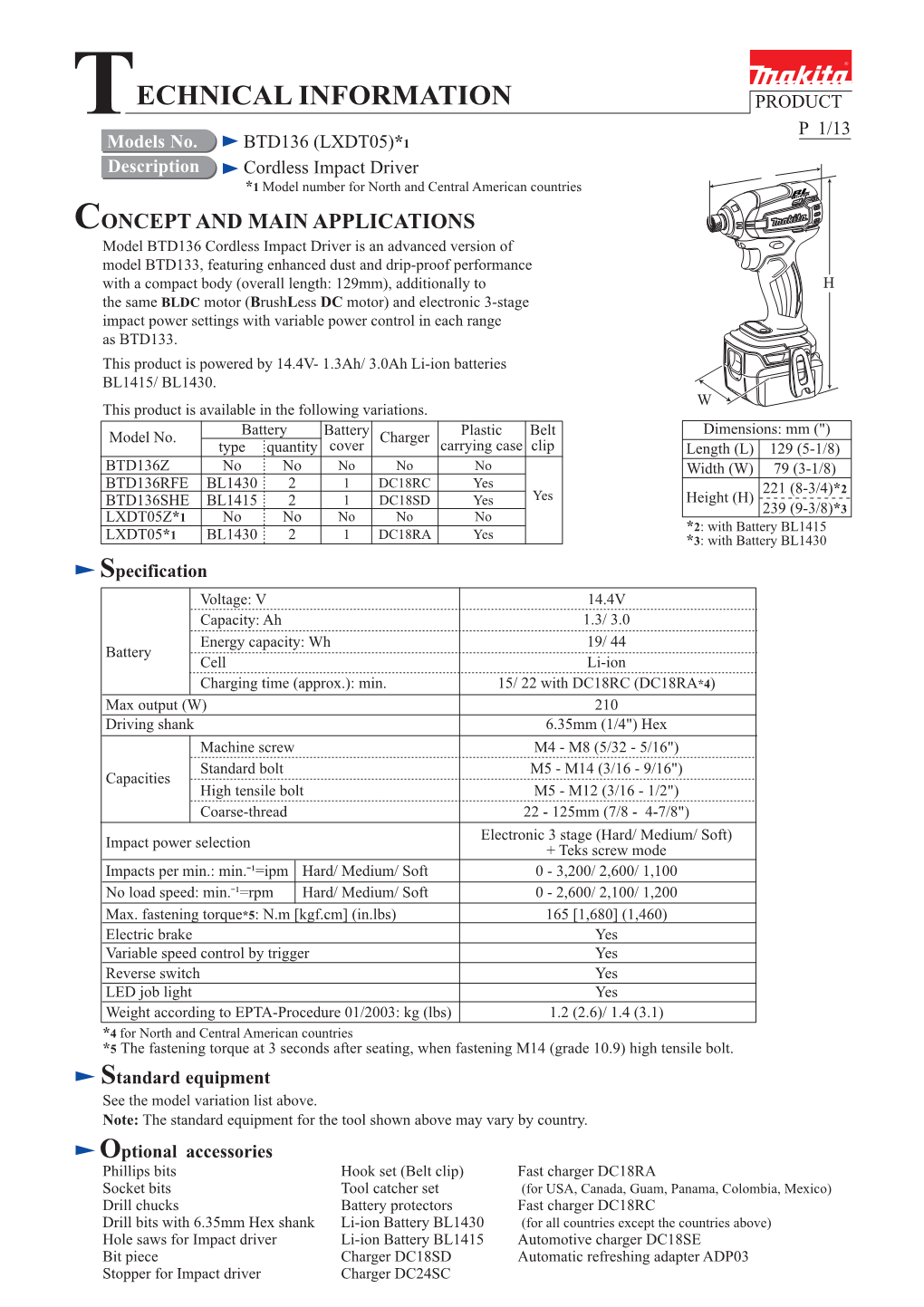 Technical Information