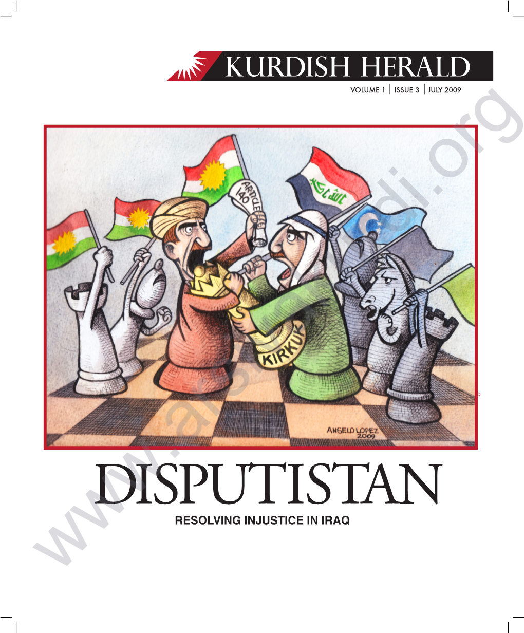 Kurdish Herald VOLUME 1 ISSUE 3 JULY 2009