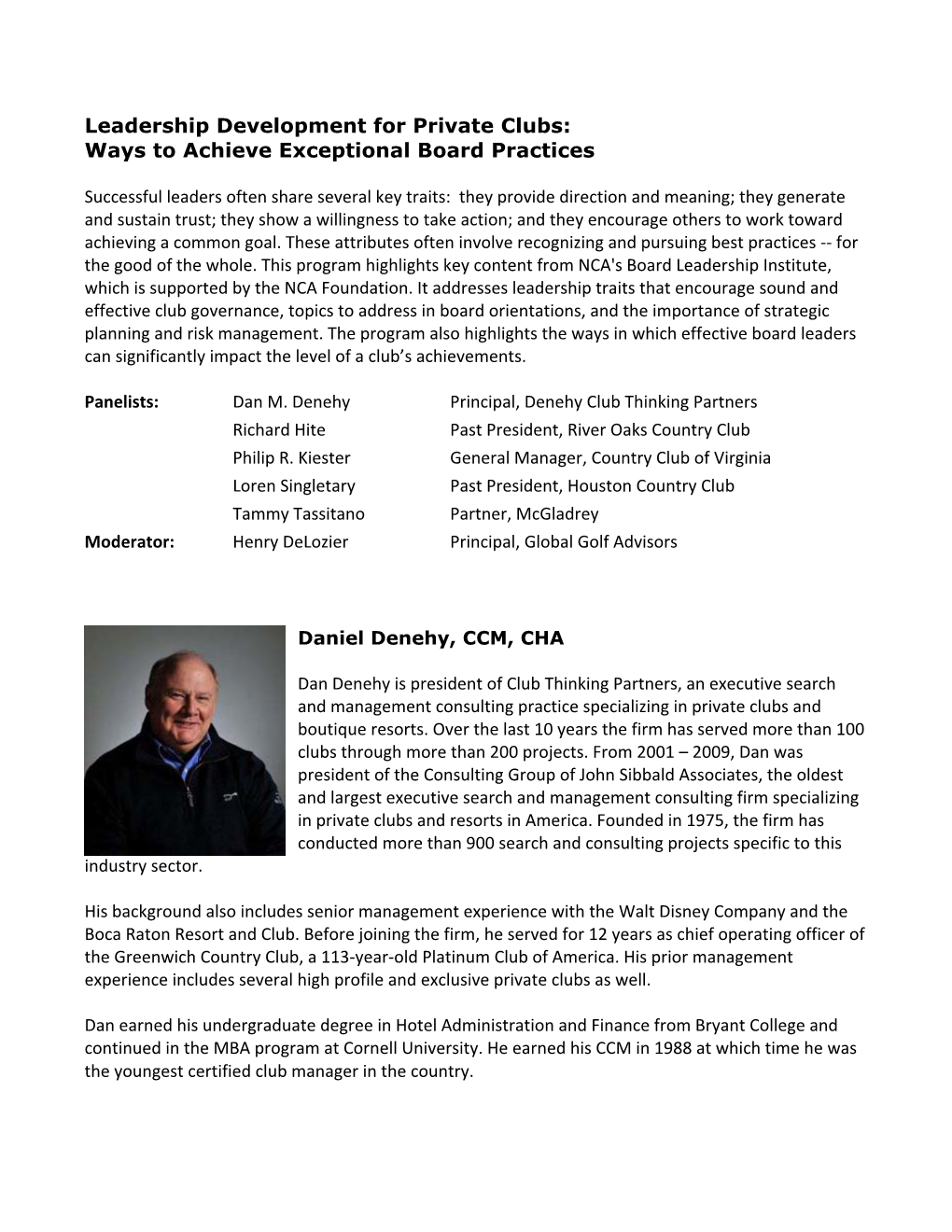 Leadership Development for Private Clubs: Ways to Achieve Exceptional Board Practices