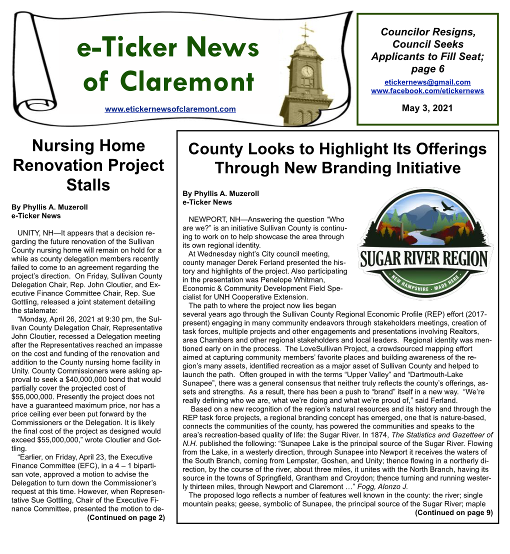 05 03 2021 E-Ticker News-I