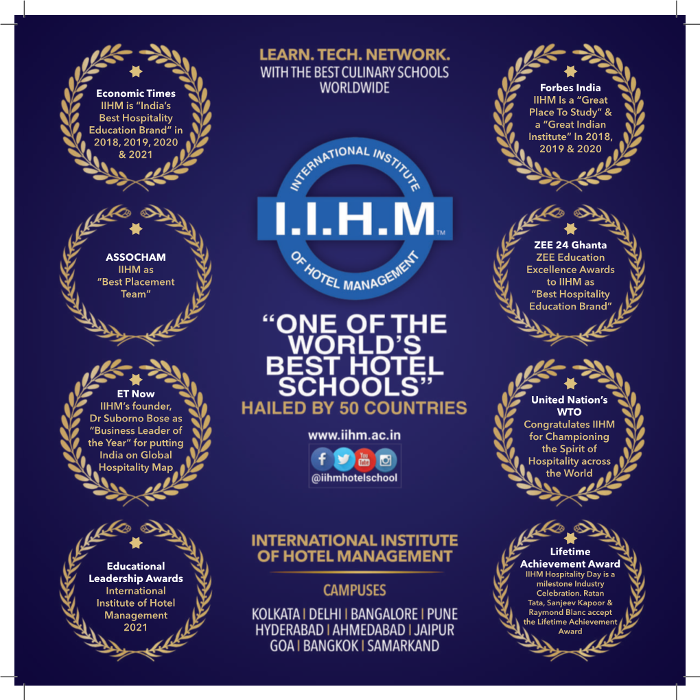 INSIDES-IIHM Global Campus Brochure 8 X 8 In.Indd