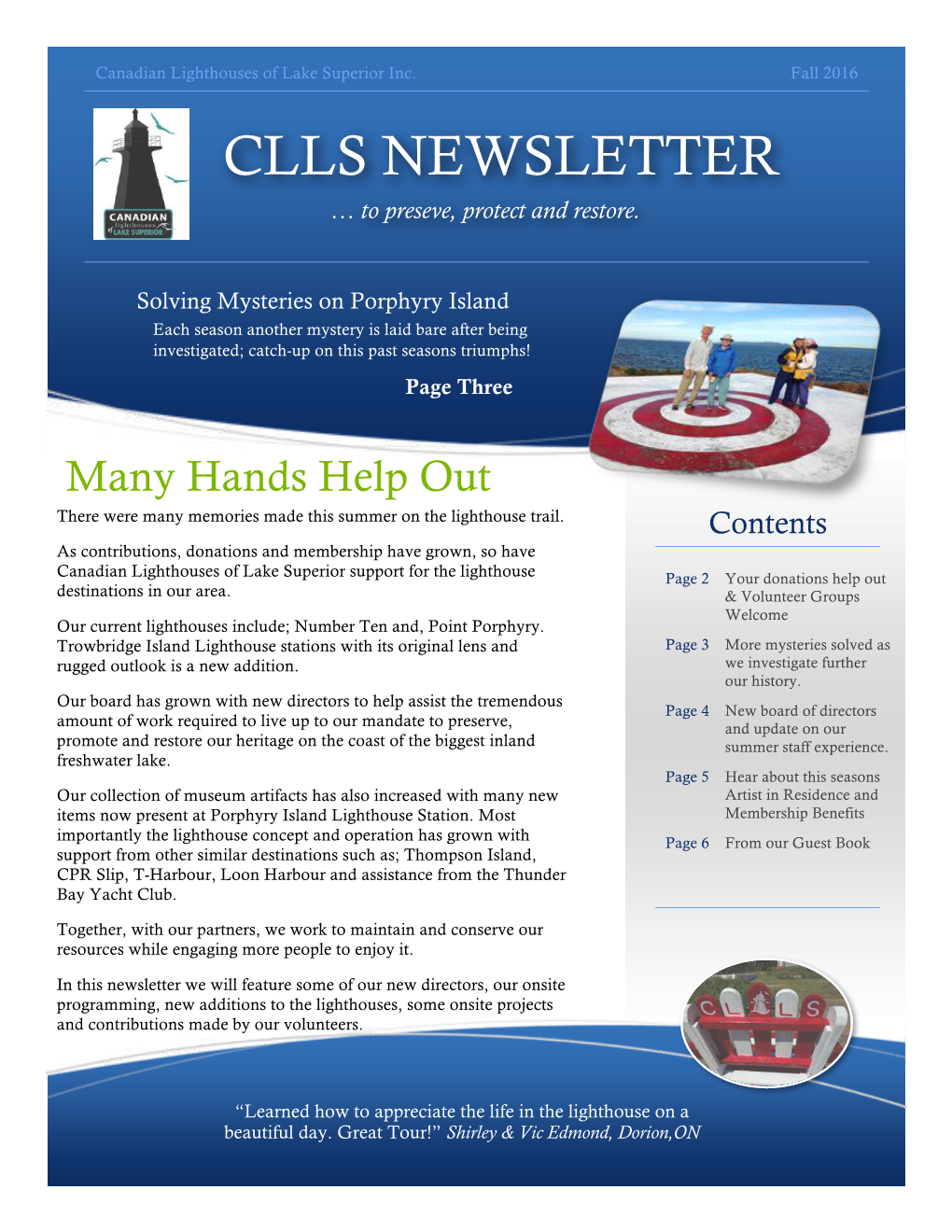 Clls Newsletter