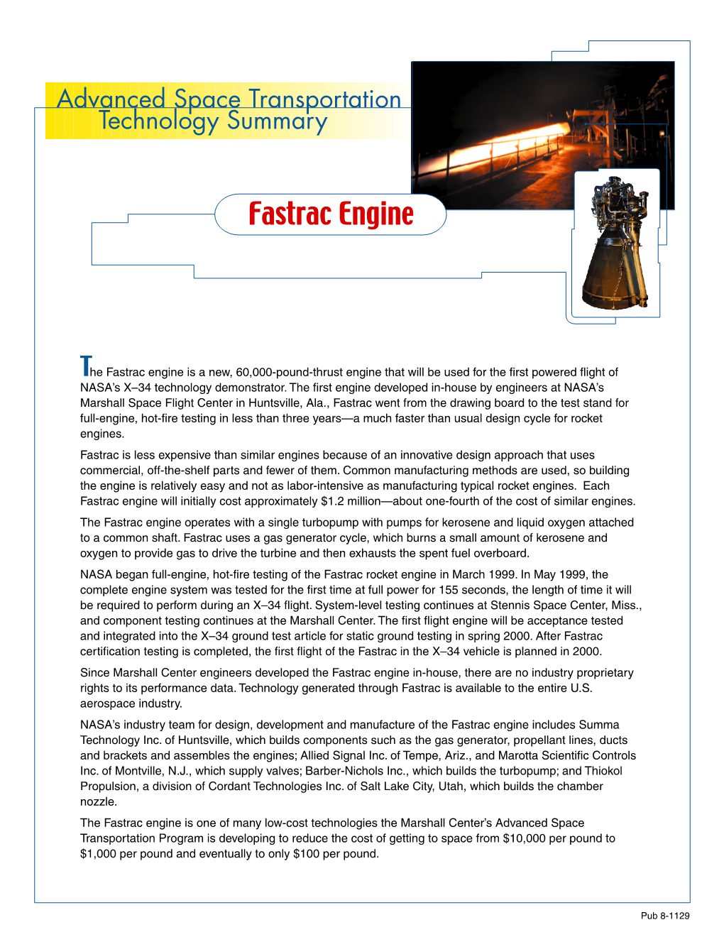 Fastrac Engine
