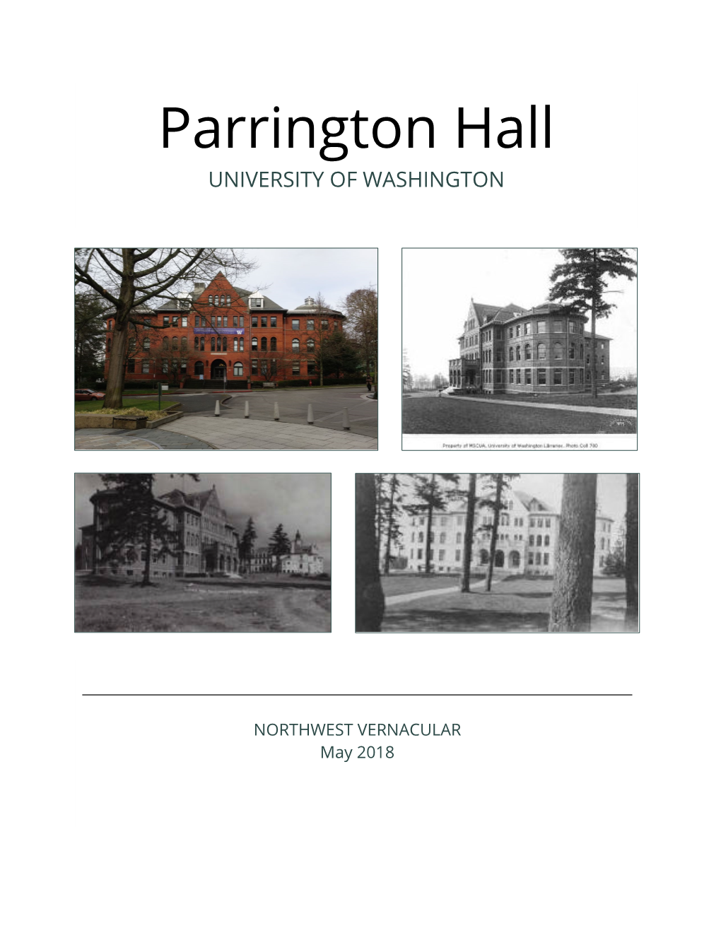 Parrington Hall Nomination