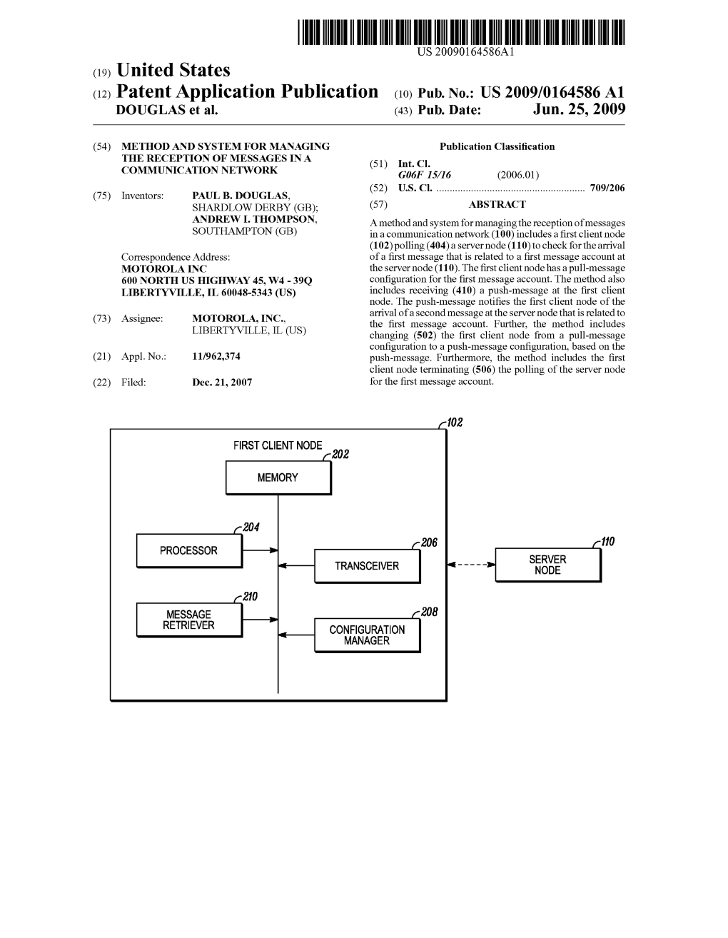 (19) United States (12) Patent Application Publication (10) Pub