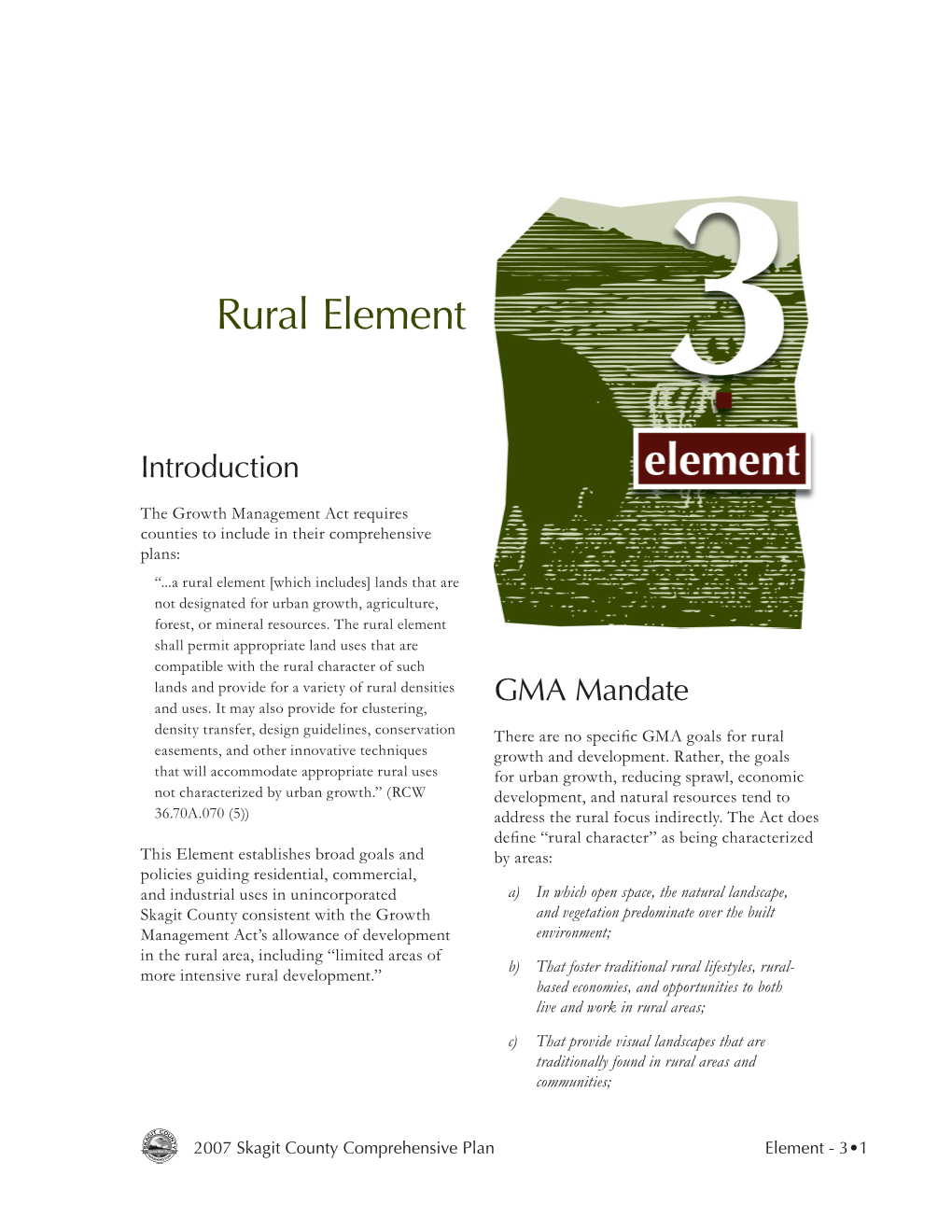 Rural Element