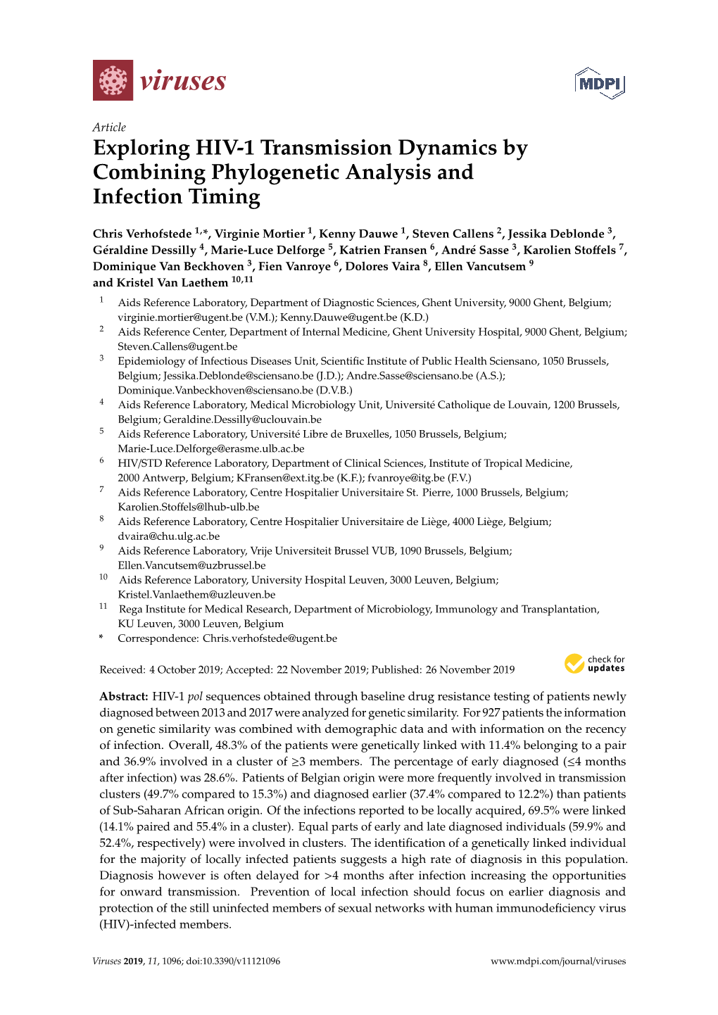 Exploring HIV-1 Transmission Dynamics by Combining Phylogenetic Analysis and Infection Timing