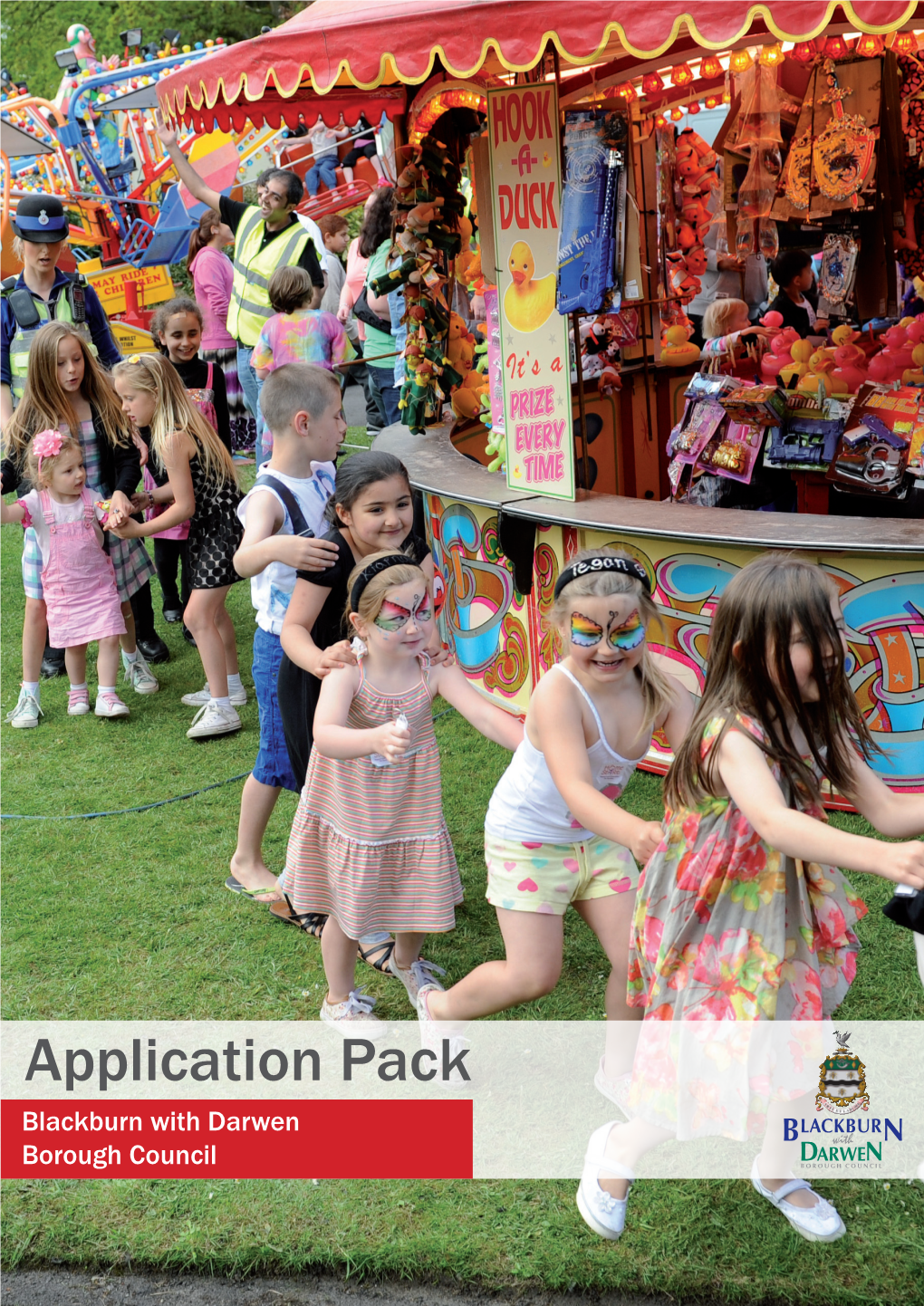 Application Pack Blackburn with Darwen Borough Council Dear Applicant