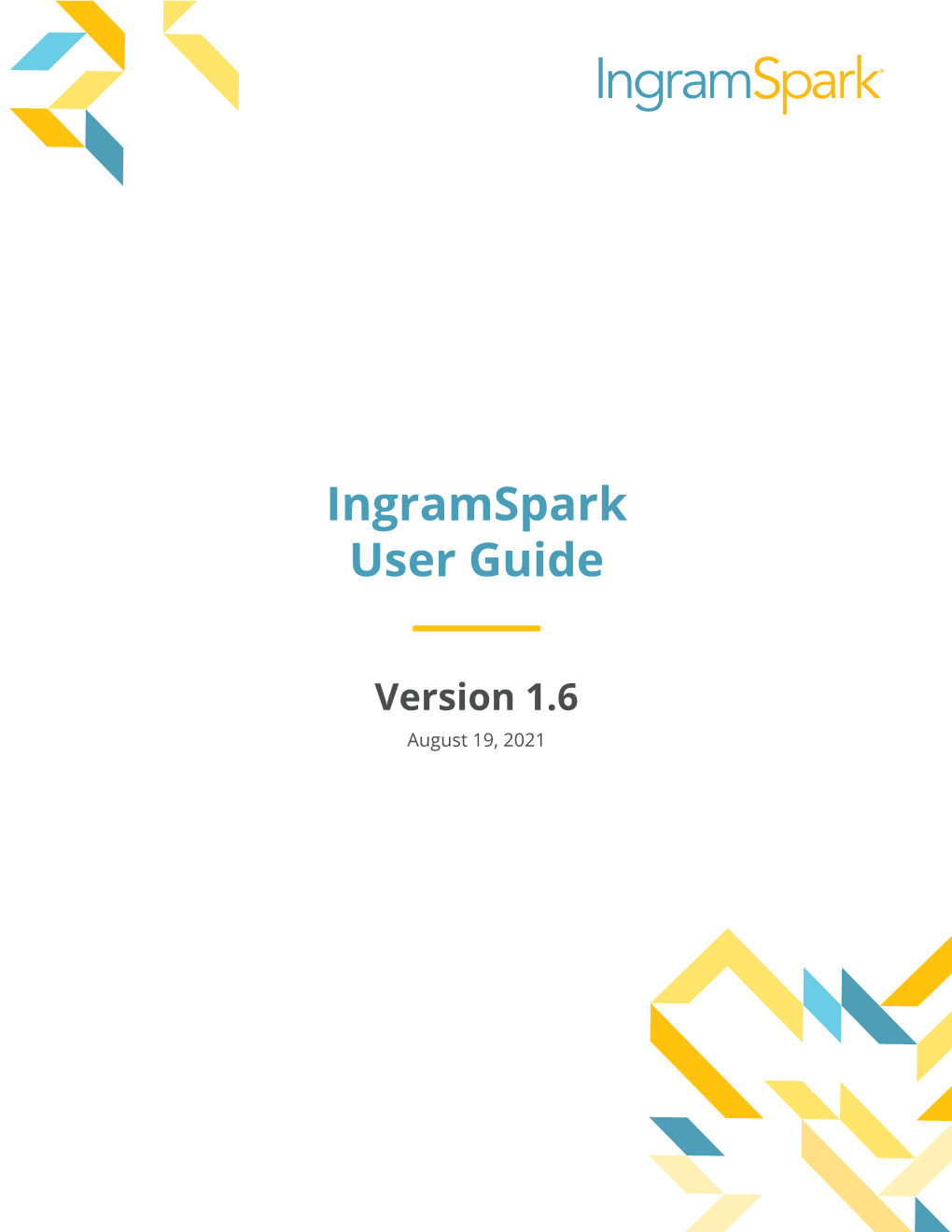 Ingramspark User Guide