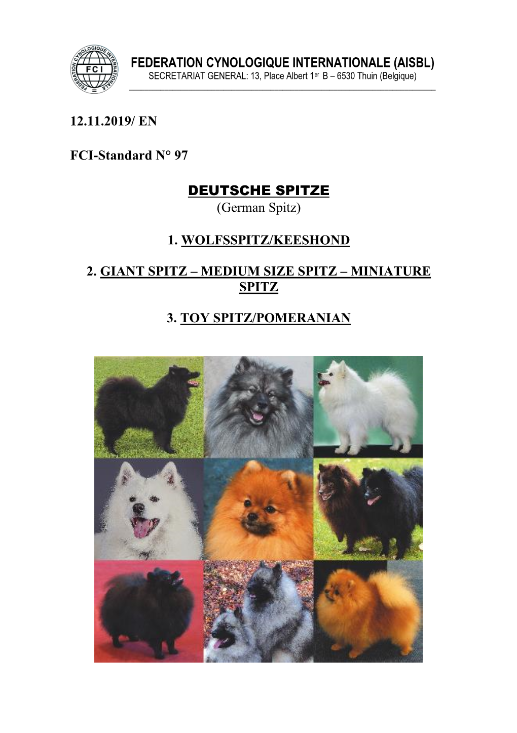 SPITZE (German Spitz)