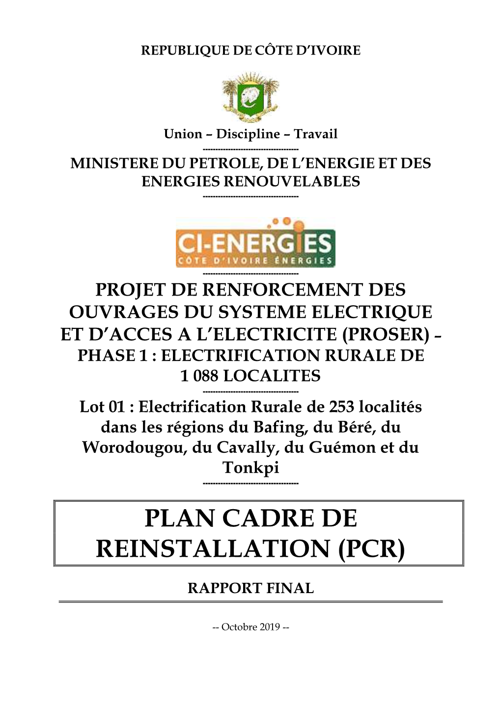 Rapport De La Cellule De Production