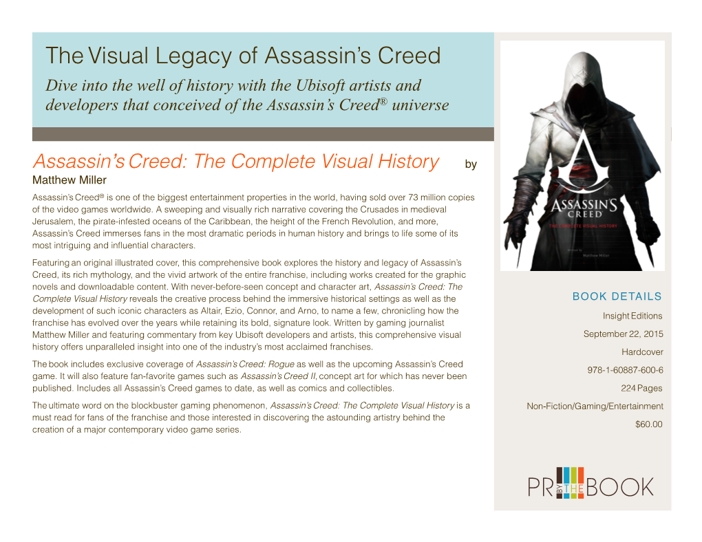 Assassin's Creed: the Complete Visual History By