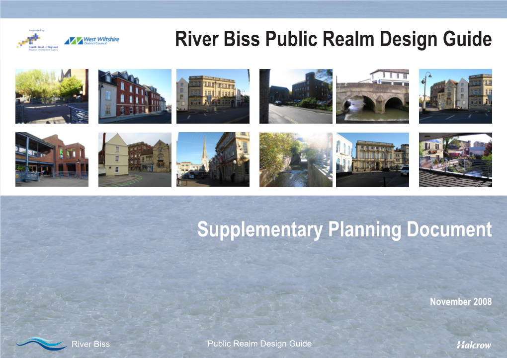 River Biss Public Realm Design Guide Supplementary Planning Document