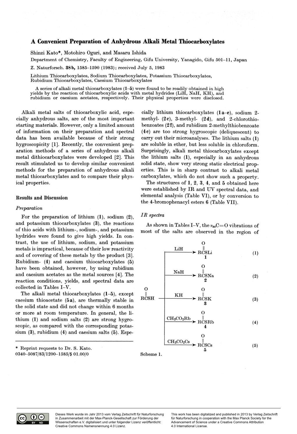 Results and Discussion the 4-Bromophenacyl Esters 6 (Table VII)