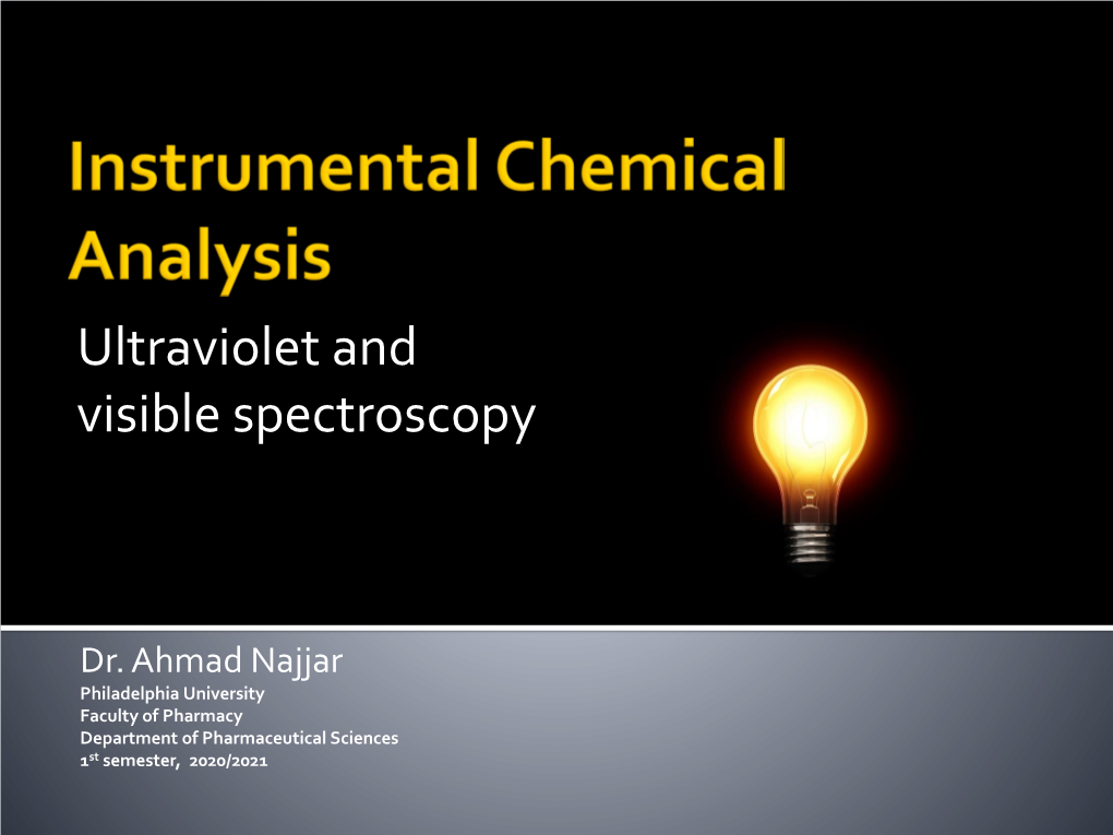 UV-Vis Spectroscopy