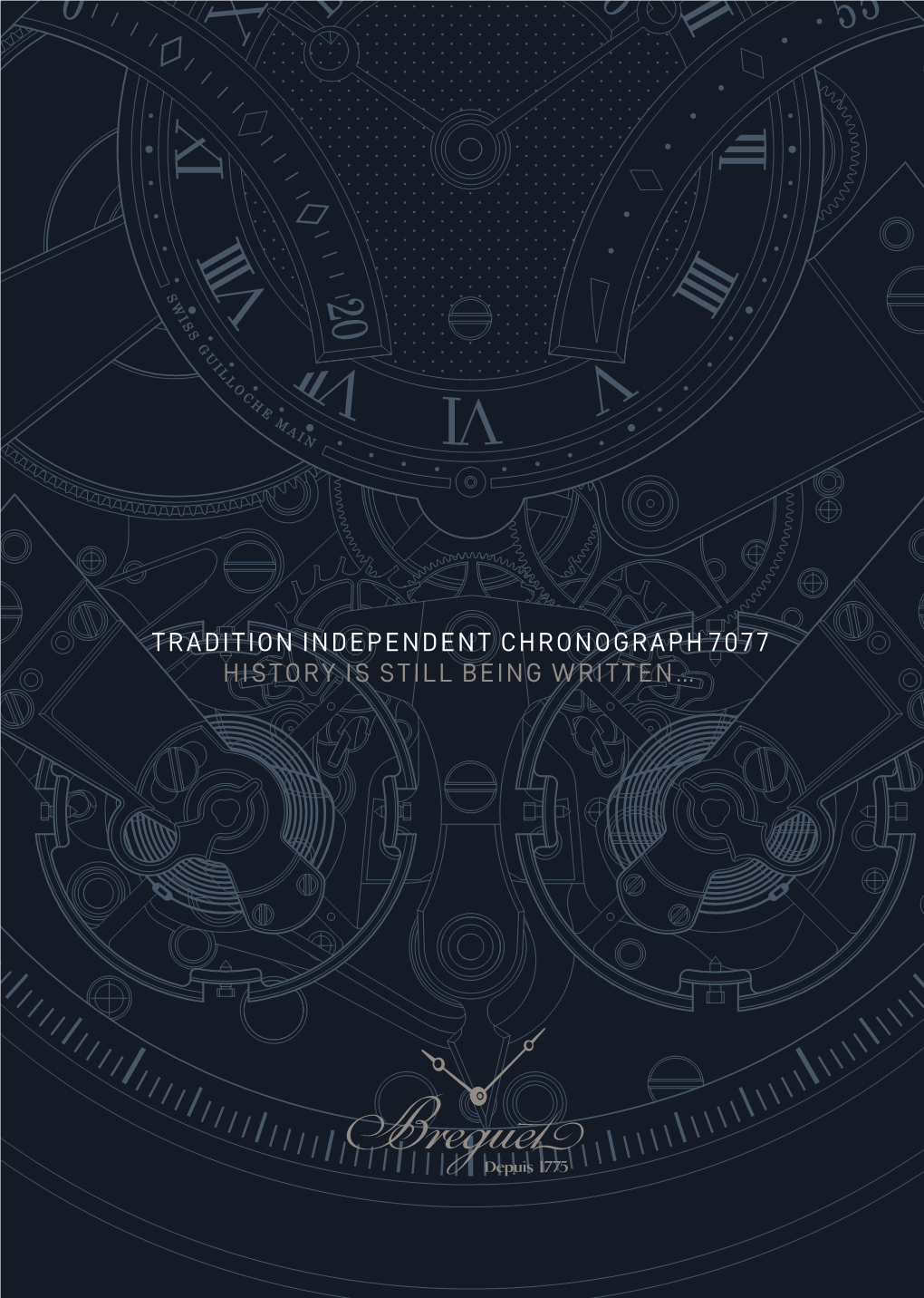 Tradition Independent Chronograph 7077 History Is Still Being Written