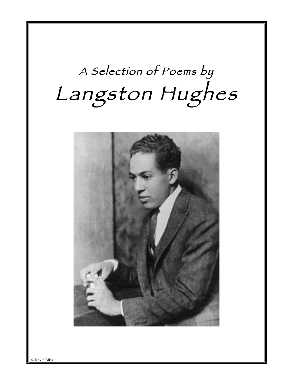 Langston Hughes