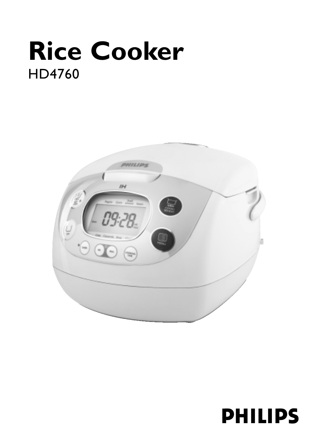 Rice Cooker HD4760 2 3