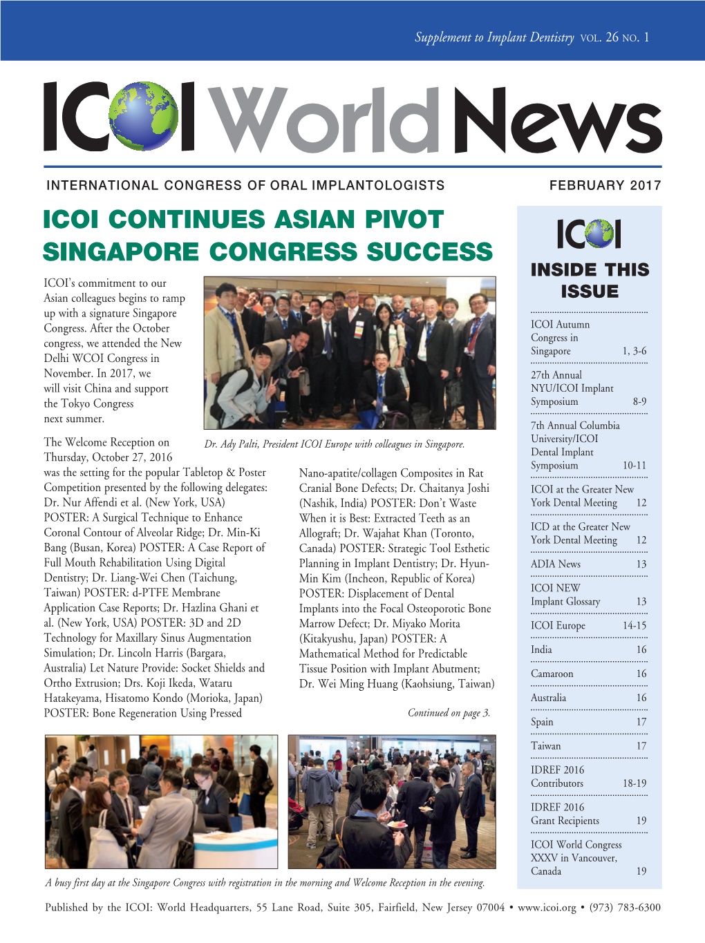 Icoi Continues Asian Pivot Singapore Congress Success