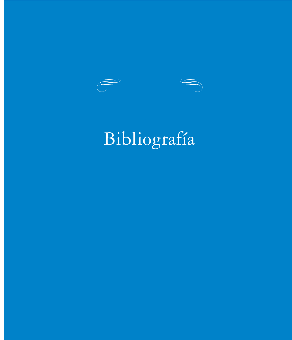 Bibliografía Bibliografía