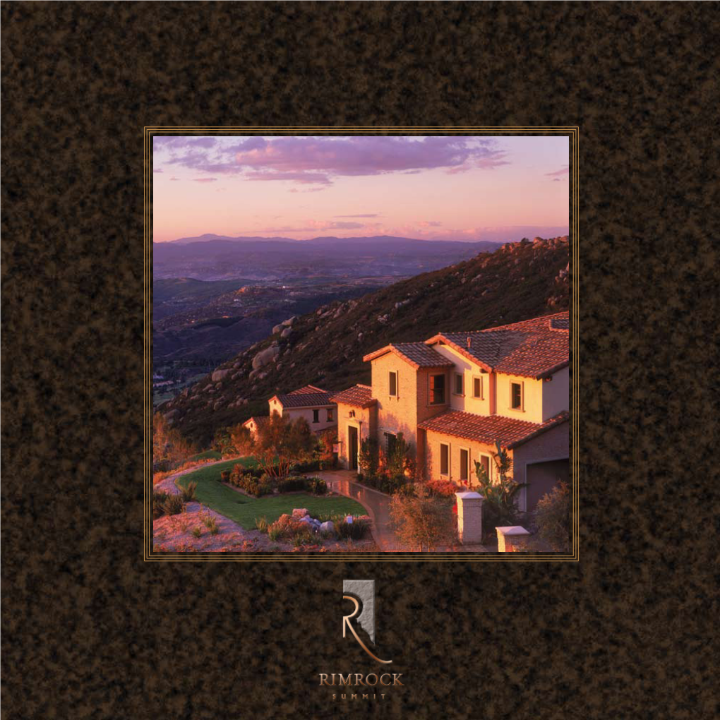 To Download the Rimrock Summit Sales Brochure