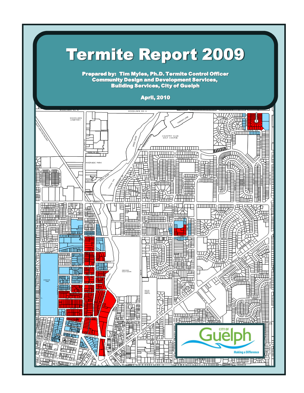 Observed Termite Activity in Sector 2 in 2009