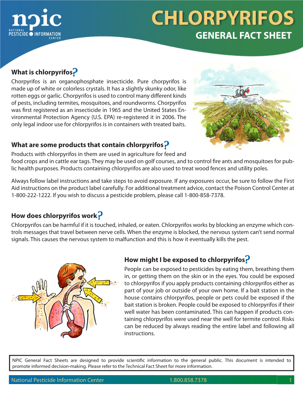 Chlorpyrifos General Fact Sheet