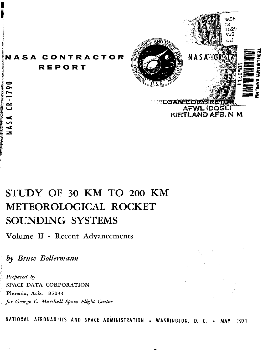 Study of 30 Km to 200 Km Meteorological Rocket