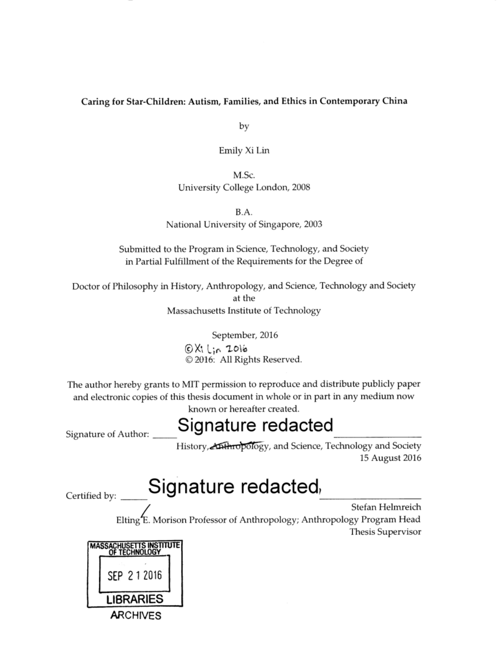 Signature Redacted, Stefan Helmreich Eltinge