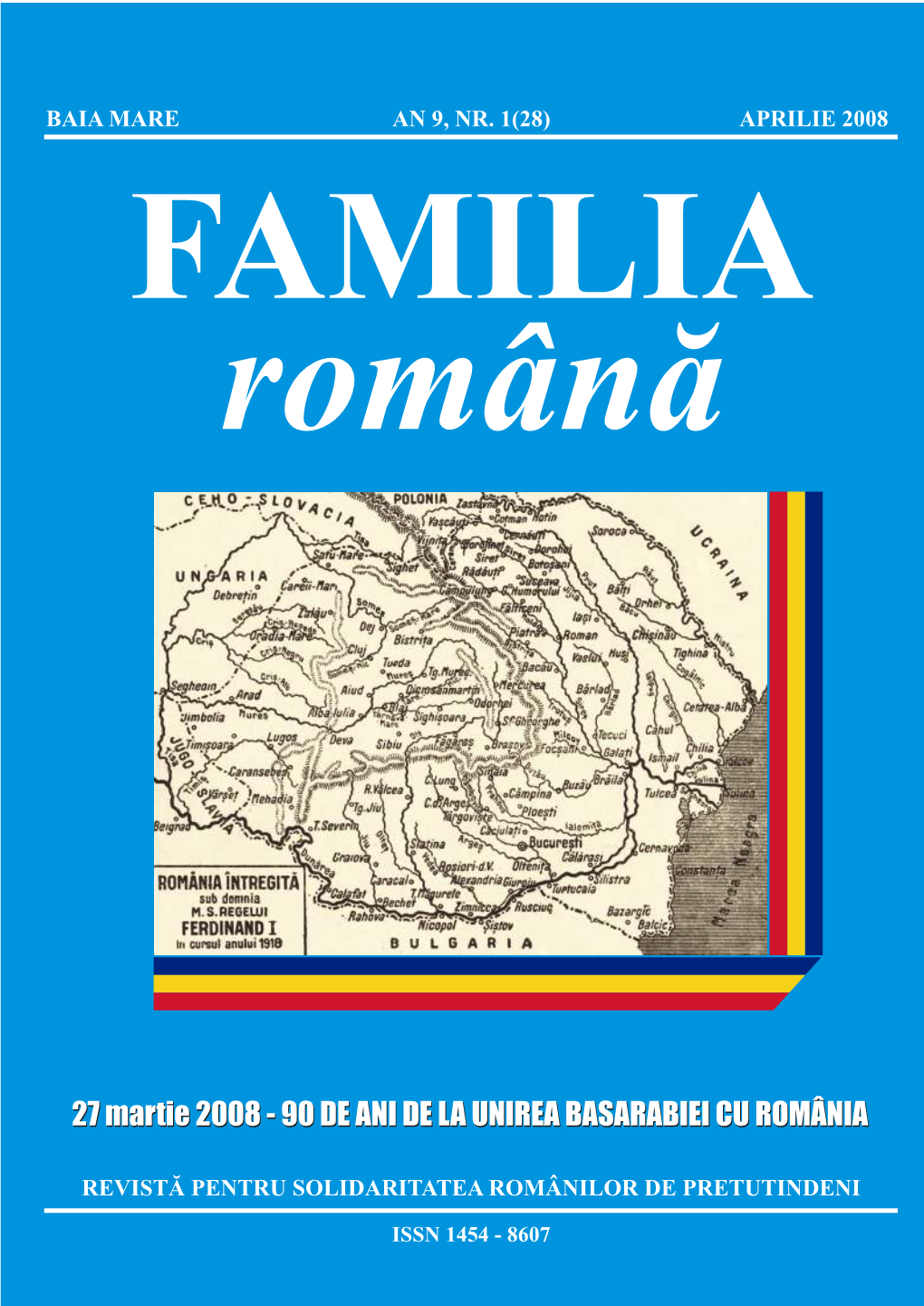 90 De Ani De La Unirea Basarabiei Cu România
