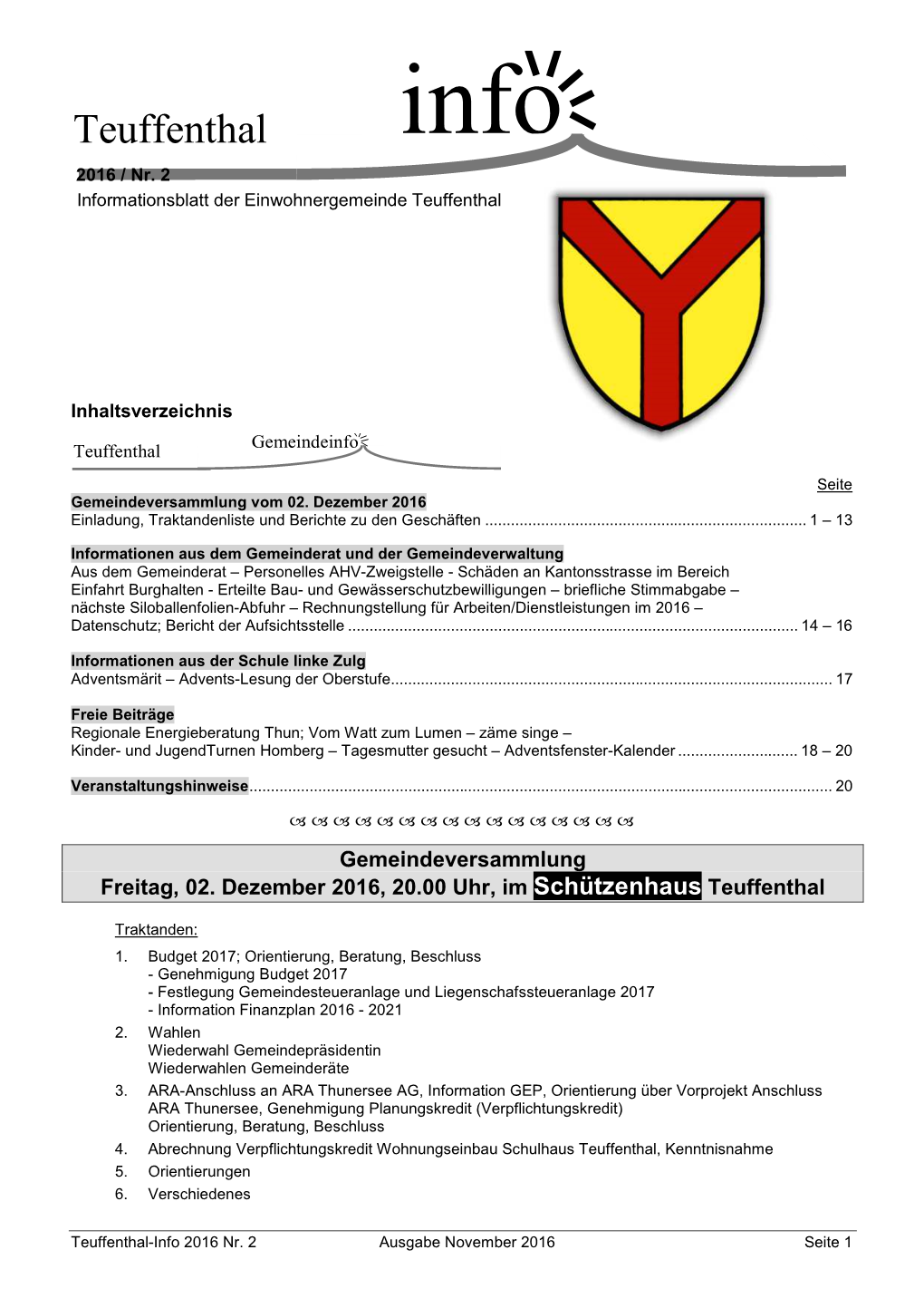 Teuffenthal Info 2016-02 Entwurf